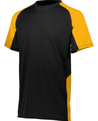 Augusta Sportswear 1518 Youth Cutter Jersey in Black/ gold