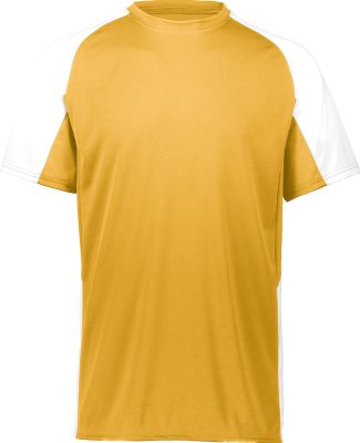 Augusta Sportswear 1518 Youth Cutter Jersey in Athletic gold/ white