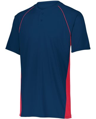 Augusta Sportswear 1560 Limit Jersey in Navy/ red