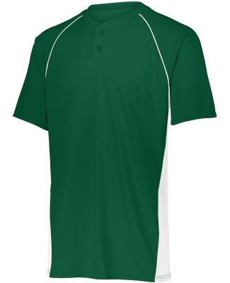 Augusta Sportswear 1560 Limit Jersey in Dark green/ white