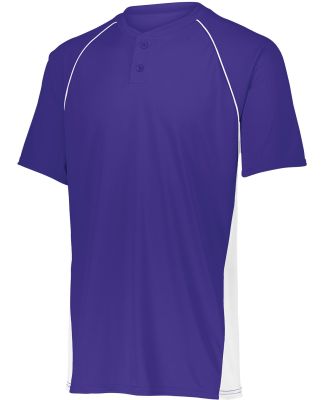Augusta Sportswear 1560 Limit Jersey in Purple/ white