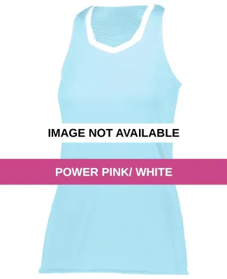 Augusta Sportswear 1678 Women's Crosse Jersey Power Pink/ White