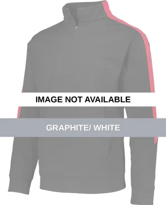 Augusta Sportswear 4387 Youth Medalist 2.0 Pullove Graphite/ White