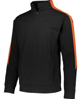 Augusta Sportswear 4387 Youth Medalist 2.0 Pullove in Black/ orange