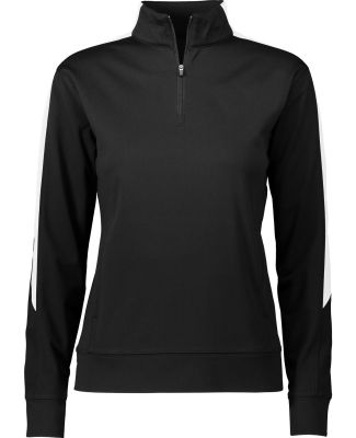 Augusta Sportswear 4388 Women's Medalist 2.0 Pullo in Black/ white