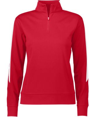 Augusta Sportswear 4388 Women's Medalist 2.0 Pullo in Red/ white