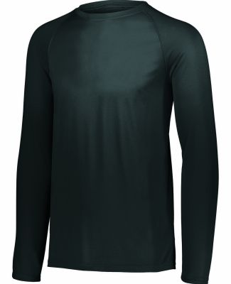 Augusta Sportswear 2795 Adult Attain Wicking Long- in Black