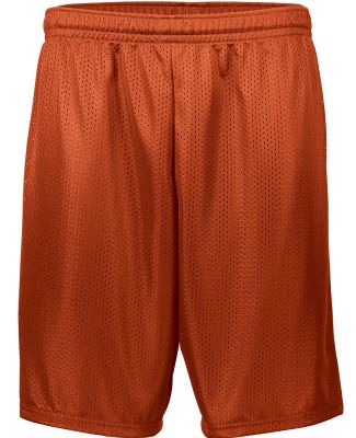 Augusta Sportswear 1848 Longer Length Tricot Mesh  in Orange