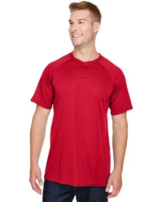 Augusta Sportswear AG1565 Adult Attain 2-Button Ba in Red