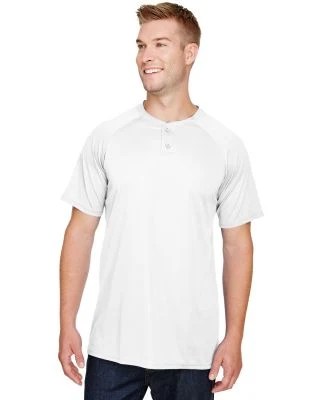 Augusta Sportswear AG1565 Adult Attain 2-Button Ba in White