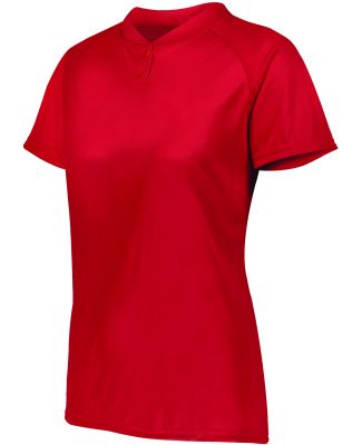 Augusta Sportswear 1567 Women's Attain Two-Button  in Red