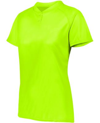 Augusta Sportswear 1567 Women's Attain Two-Button  in Lime