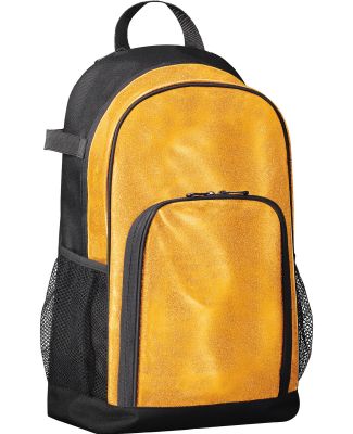 Augusta Sportswear 1106 All Out Glitter Backpack in Gold glitter/ black
