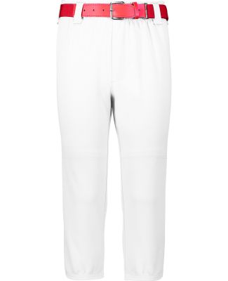 Augusta Sportswear 1485 Pull-Up Baseball Pants Wit in White