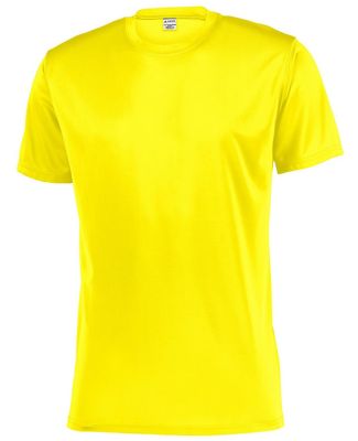 Augusta Sportswear 4790 Attain Wicking Set-in Shor in Electric yellow