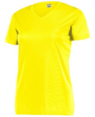 Augusta Sportswear 4792 Women's Attain Wicking Set in Electric yellow