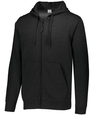 Augusta Sportswear 5418 60/40 Fleece Full-Zip Hood in Black