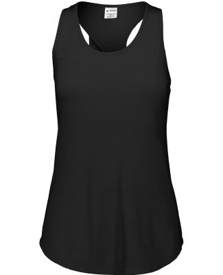 Augusta Sportswear 3079 Girls' Lux Triblend Tank T in Black heather