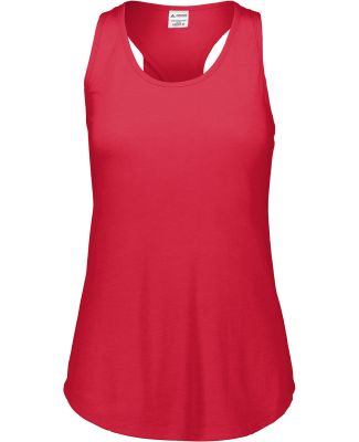 Augusta Sportswear 3079 Girls' Lux Triblend Tank T in Red heather