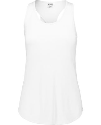 Augusta Sportswear 3079 Girls' Lux Triblend Tank T in White