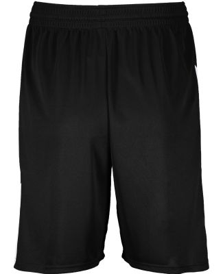 Augusta Sportswear 1734 Youth Step-Back Basketball in Black/ white