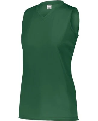 Augusta Sportswear 4794 Women's Sleeveless Wicking in Dark green
