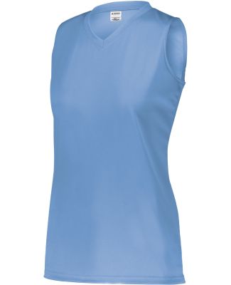 Augusta Sportswear 4794 Women's Sleeveless Wicking in Columbia blue