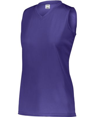 Augusta Sportswear 4795 Girls' Sleeveless Wicking  in Purple