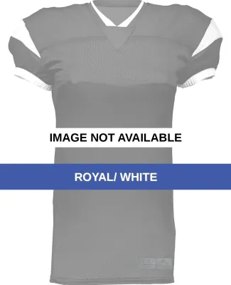 Augusta Sportswear 9582 Slant Football Jersey Royal/ White