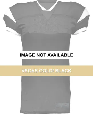 Augusta Sportswear 9583 Youth Slant Football Jerse Vegas Gold/ Black