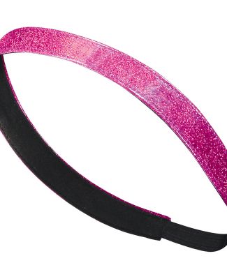 Augusta Sportswear 6703 Glitter Headband in Power pink