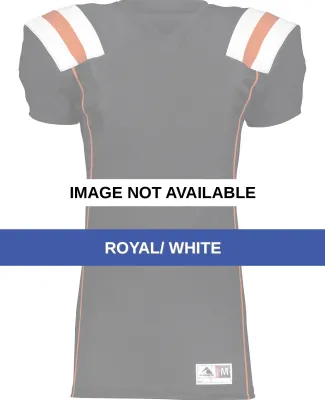 Augusta Sportswear 9580 T-Form Football Jersey Royal/ White