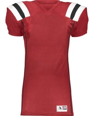 Augusta Sportswear 9581 Youth T-Form Football Jers in Red/ black/ white