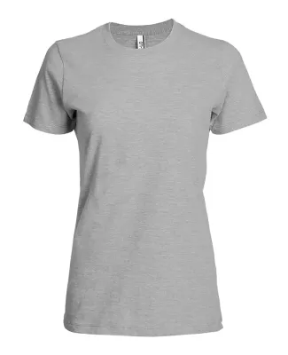 Ei-Lo 3620 - Ladies' Premium Cotton Tee Heather Grey