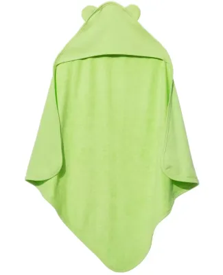 Rabbit Skins 1013 Terry Cloth Hooded Towel with Ea KEY LIME