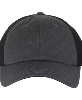Sportsman SP960 Cap with Quilted Front Grey/ Black