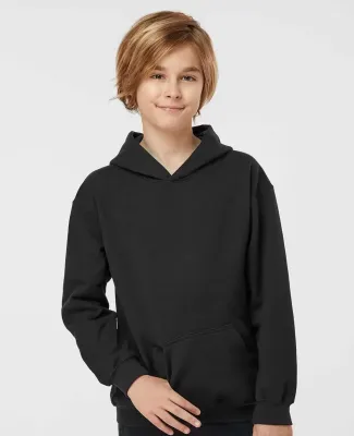Tultex 320Y - Youth Pullover Hood in Black
