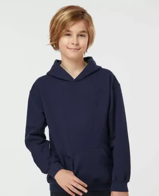 Tultex 320Y - Youth Pullover Hood in Navy