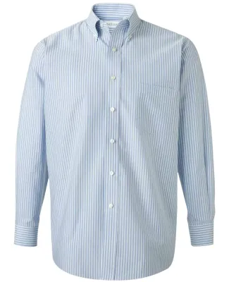 Van Heusen 13V0040 Long Sleeve Oxford Shirt Blue Stripe