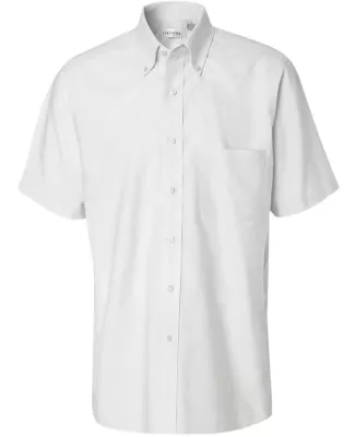Van Heusen 13V0042 Short Sleeve Oxford Shirt White