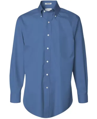 Van Heusen 13V0143 Non-Iron Pinpoint Oxford Shirt Danish French Blue