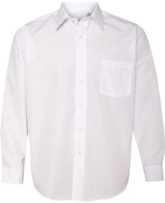 Van Heusen 13V0214 Broadcloth Long Sleeve Shirt White