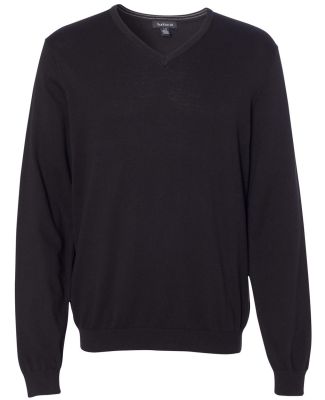 Van Heusen 13VS003 V-Neck Sweater Black