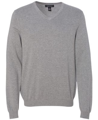 Van Heusen 13VS003 V-Neck Sweater Light Grey