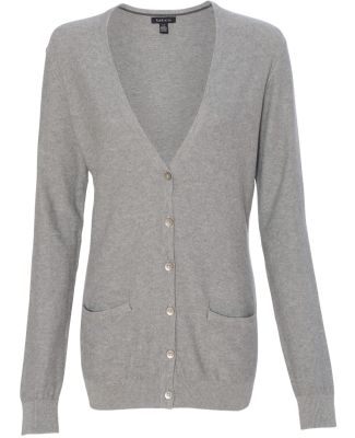 Van Heusen 13VS007 Women's Cardigan Sweater Light Grey