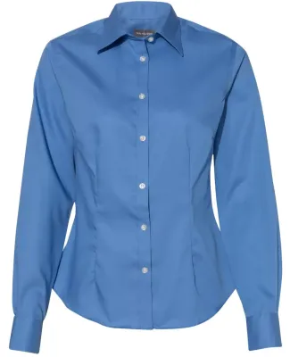 Van Heusen 13V0460 Women's Ultimate Non-Iron Shirt English Blue