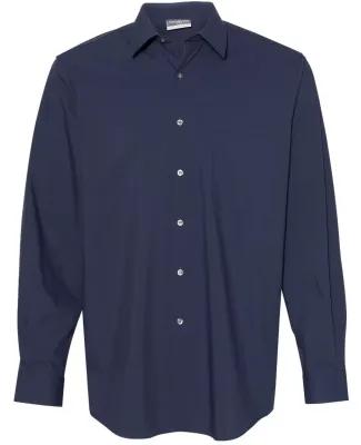 Van Heusen 13V0461 Flex 3 Shirt With Four-way Stre Dark Blue