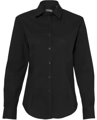 Van Heusen 13V0462 Women's Flex 3 Shirt With Four- Black