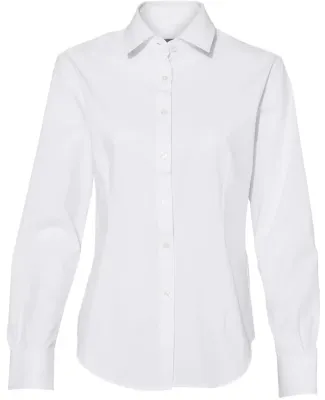 Van Heusen 13V0462 Women's Flex 3 Shirt With Four- White