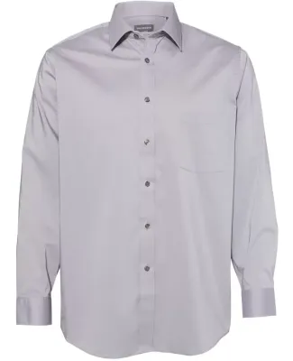 Van Heusen 13V5049 Stretch Spread Collar Shirt Mercury Grey